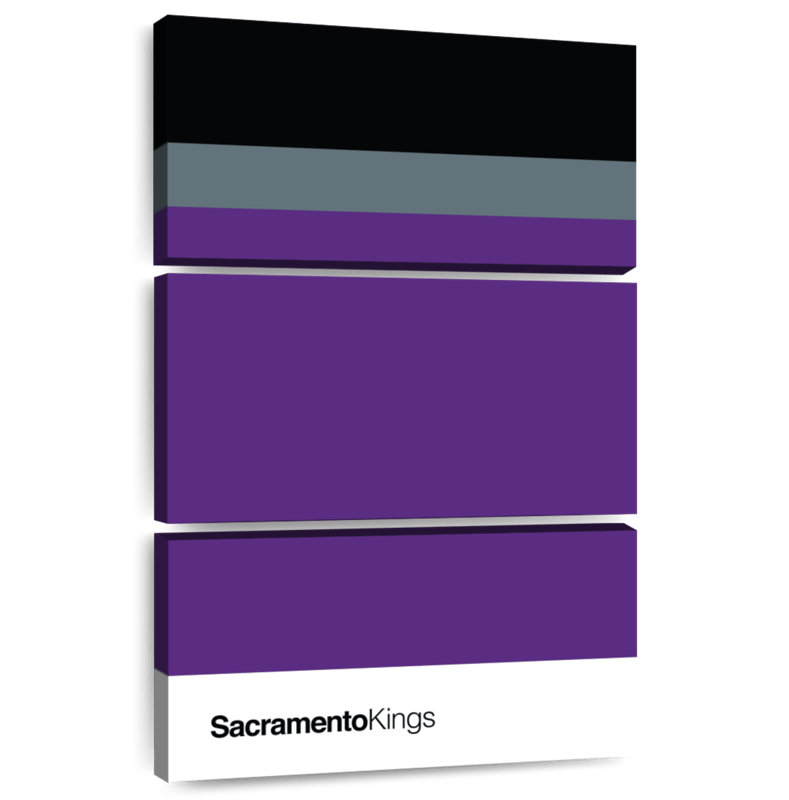 Sireci Sacramento Kings, 50" H x 32" W