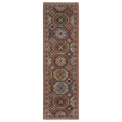 Tapis rose / rouge Erlich