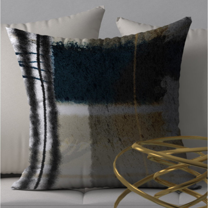 Reversible Throw Pillow, 24" x 24"