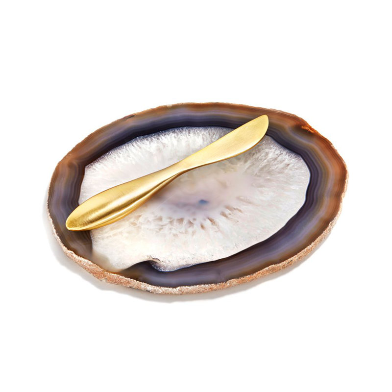 Gemstones Stoneware Bread And Butter Plate