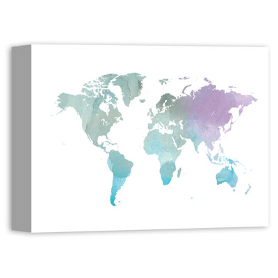 World Map - Print on Canvas