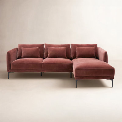 Rae Velvet Modular Sectional