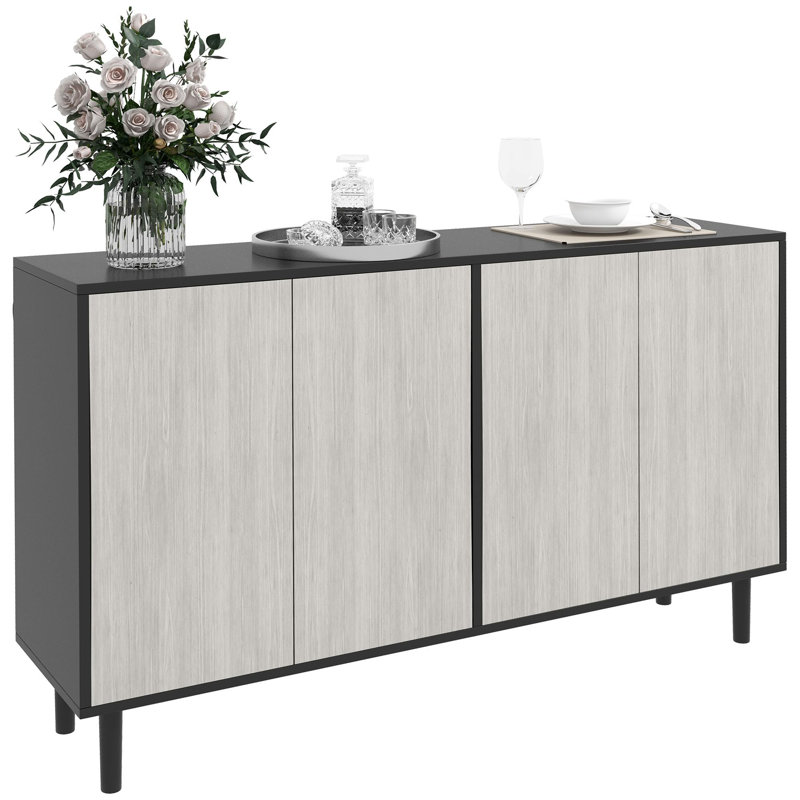 Okley 121cm Sideboard, Black
