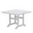 Laguna 5-Piece Square Table Folding Highback Chair Dining Set-110479628
