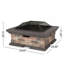 29”  SQUARE WOOD BURNING FIRE PIT