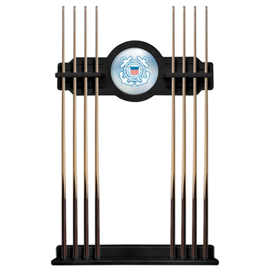 U.S. Army Holland Bar Stool Wood Pool Cue Rack