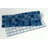 Swimming Pool 0.9" X 0.9" Straight Edge Glass Mosaic Tile-109069854