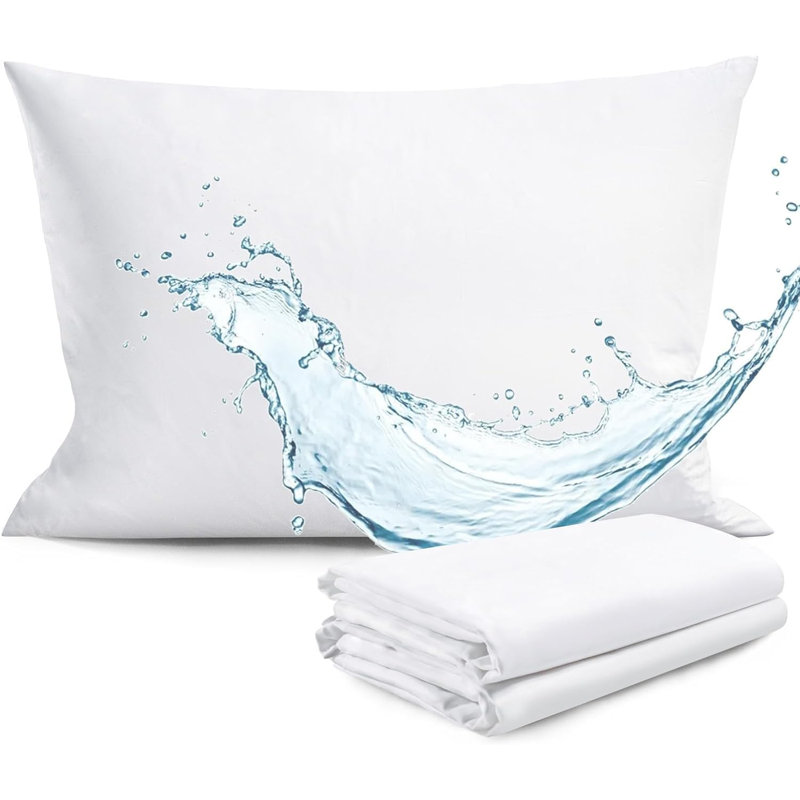 Ensemble de 2 taies d'oreiller 100% coton FAUNNA, Taies d'oreiller pour grand lit