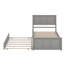 Lit plateforme avec lit gigogne-1422968062