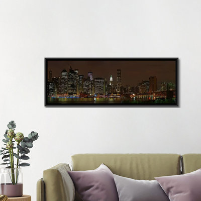 «Lower Manhattan, Manhattan, New York City, 2011», reproduction de photo sur toile