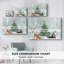 Christmas Holiday Arts - Toile tendue avec châssis-1392132320