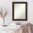 Jiesha Solid Wood Rectangle Wall Mirror