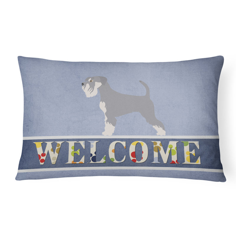  Coussin décoratif intérieur / extérieur Schnauzer