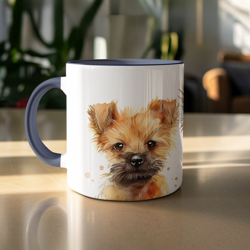 Ceramic Coffee Mug, Navy