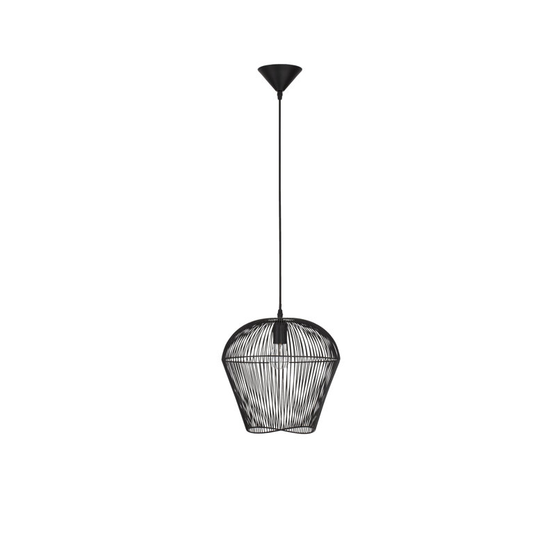 1 - Light Black Sphere Pendant