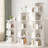 3 Tier Rotating Bookshelf, 360° Rotating White Bookcase for Small Spaces, Corner Bookshelf For Bedroom, Living Room, Study Room-736273591