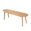 Banc de 47 po en chêne massif pour hall d'entrée moderne -440076412-450858727