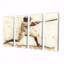 Joueur de baseball blanc rouge frappant un Homerun - ensemble de décoration murale de baseball sport-1852849710