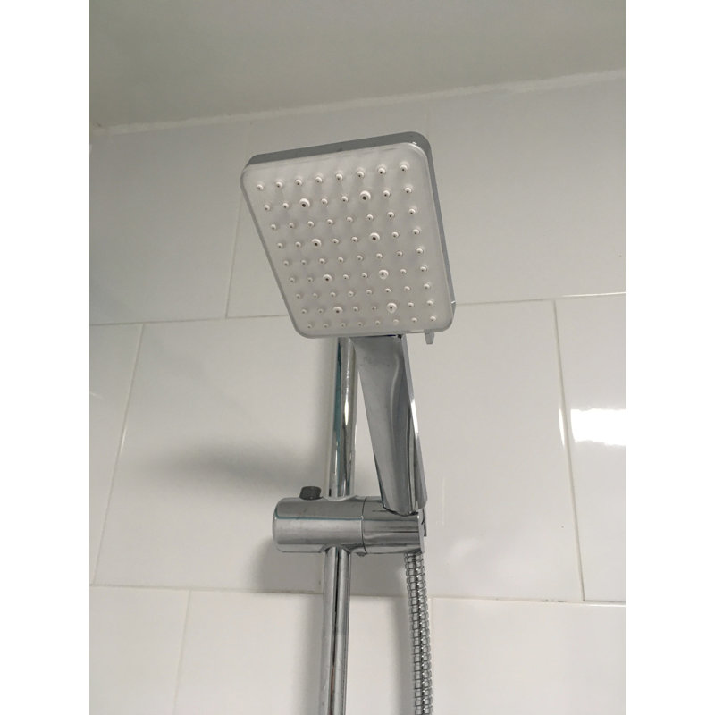 Penwell Massage/Jet Handheld Shower Head, Silver