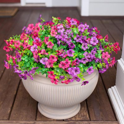 Fleurs artificielles pour la décoration intérieure de jardin extérieur, marguerite artificielle