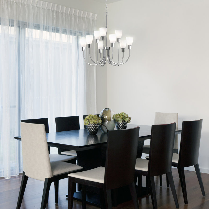 9 - Light Dimmable Classic / Traditional Chandelier
