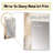 Gold And Beige Soft Fusion - Pier Large Mirror, Beige Unique Wall Mirror Decor, Printed Metal Art-1114040106