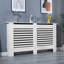 Agros Large Radiator Cover Horizontal Slats Free-standing