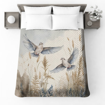 Couvre-lit matelassé Dove