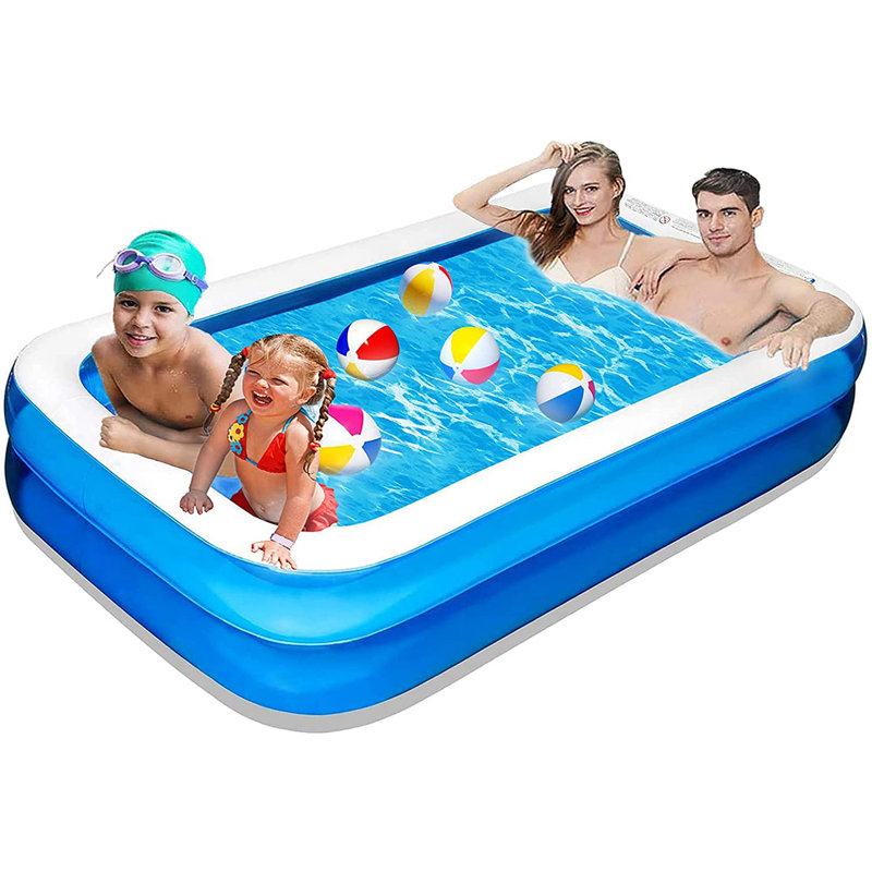 Piscine gonflable 6,5 pi x 4,9 pi x 1,6 pi