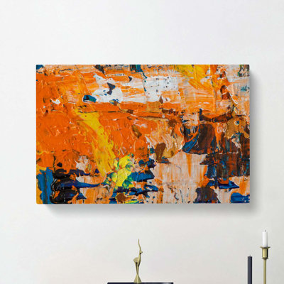 Abstract Art Painting Vol.423 by S.Johnson - Wrapped Canvas Painting