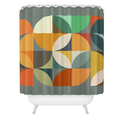 Geometric Shower Curtain