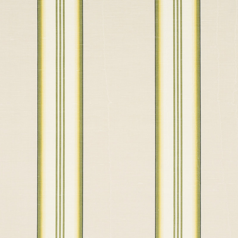 Randolph Stripe Moiré Fabric, Magnolia
