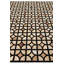 Tapis brun clair Juliana