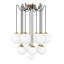 Spider Small Chandelier-Black Gunmetal-1655794842
