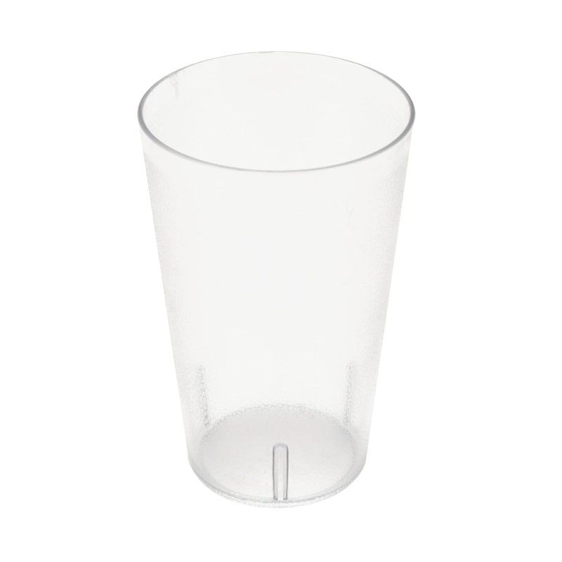 Gobelets de restaurant en plastique robustes, Contenant alimentaire, Transparent