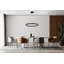 Gunther 1 - Light LED Crystal Pendant-489331225