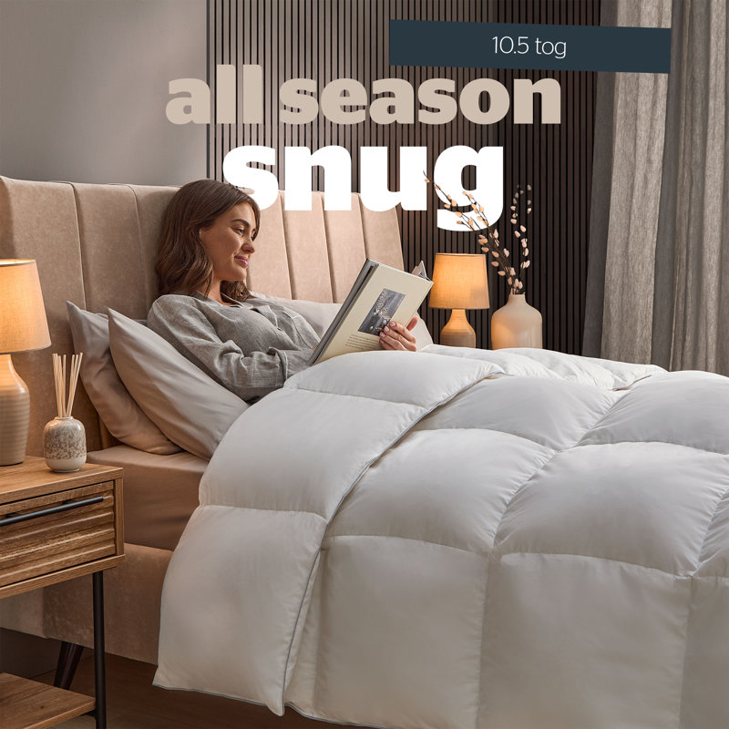 Silentnight Natural Collection Goose Feather 10.5 Tog Duvet, Kingsize