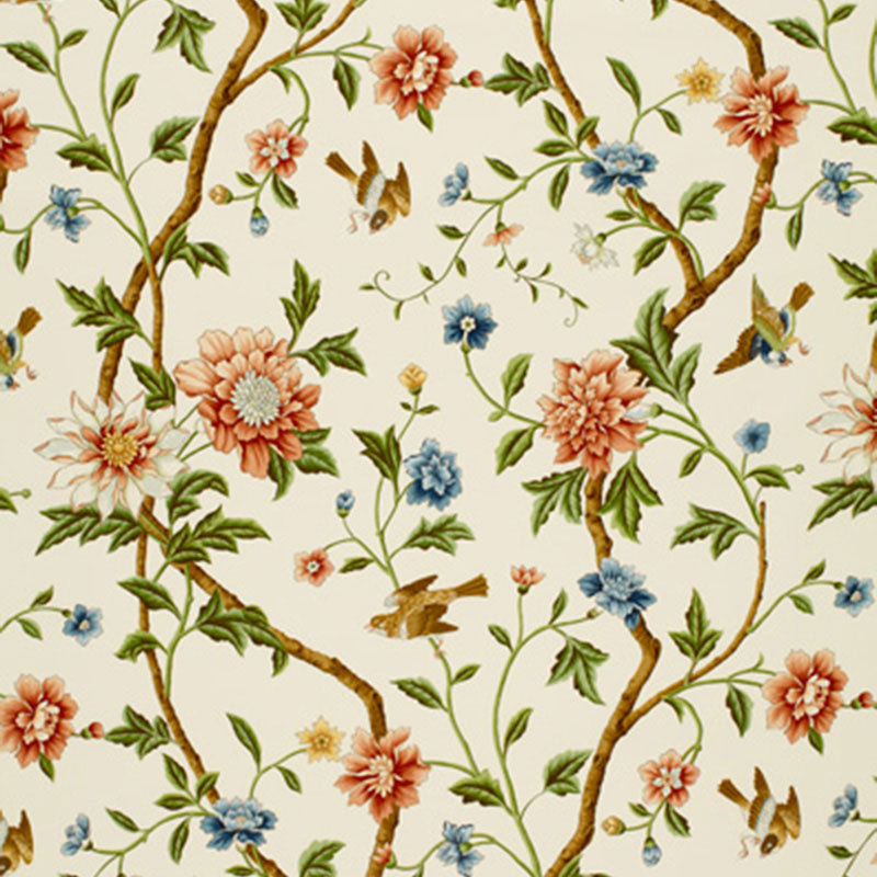 Tissu à motif floral shangtu