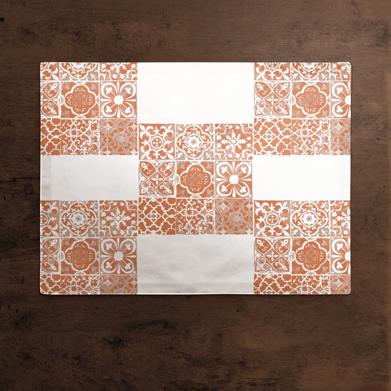 Polyester No Pattern Rectangle Placemat