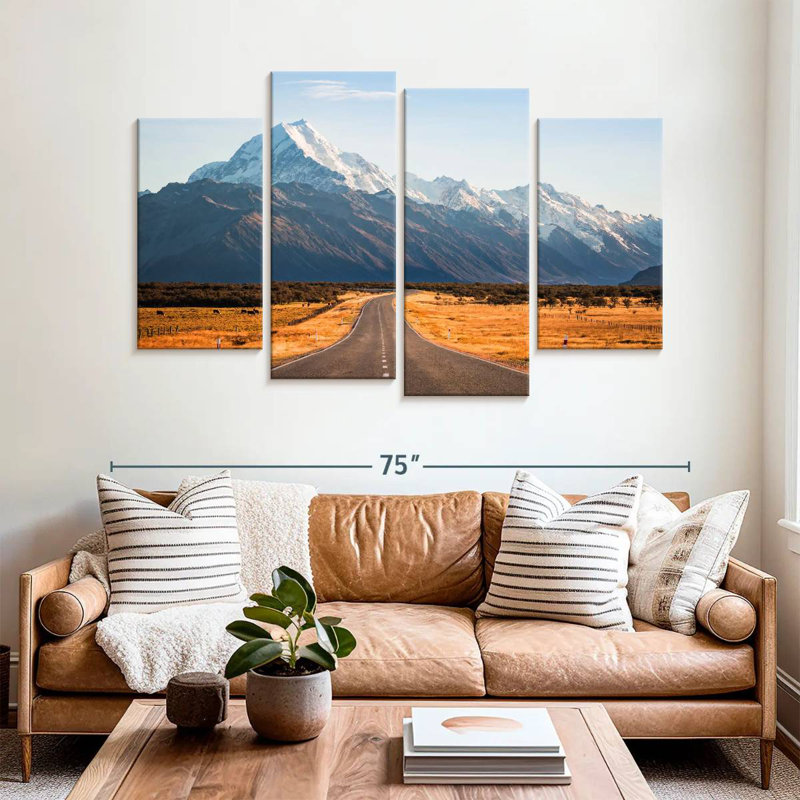Mount Cook Open Road, H 42 po x l 68 po