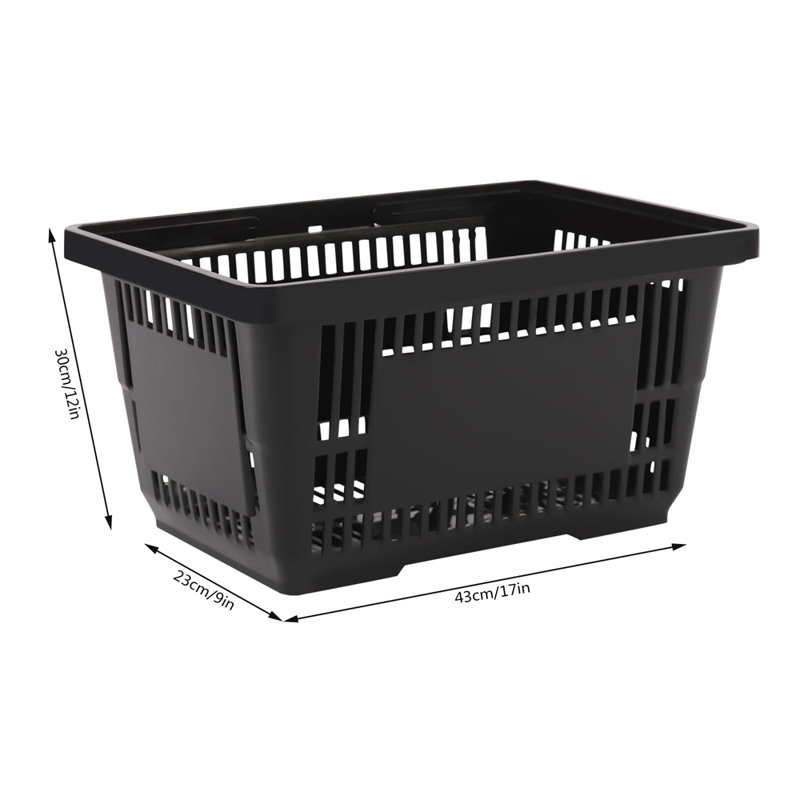 Ensemble de paniers en plastique