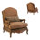  Fauteuil club d'une largeur de 33,5 po