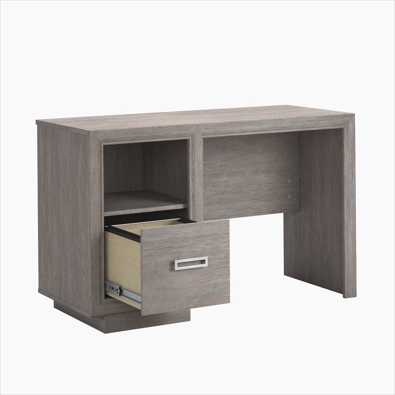 Bureau, finition gris moyen