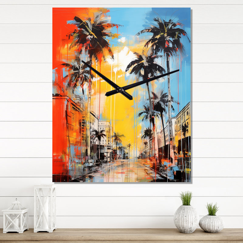 Jeimmy - Horloges murales florales, Petit