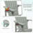 Gumbert Plastic Adirondack Chair-1598812791