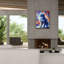 «Nice Kitty» par Rich Monet, art mural sur toile-1077182542