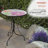 Round Concrete Outdoor Bistro Table