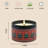 Pine, Vanilla Scented Jar Candle