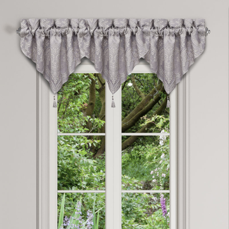 Mary fenêtre Ascot cantonnière lavande