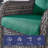 Allo 22"W x 25"D Outdoor Furniture Replacement Seat/Back Cushions-111861050-111861051